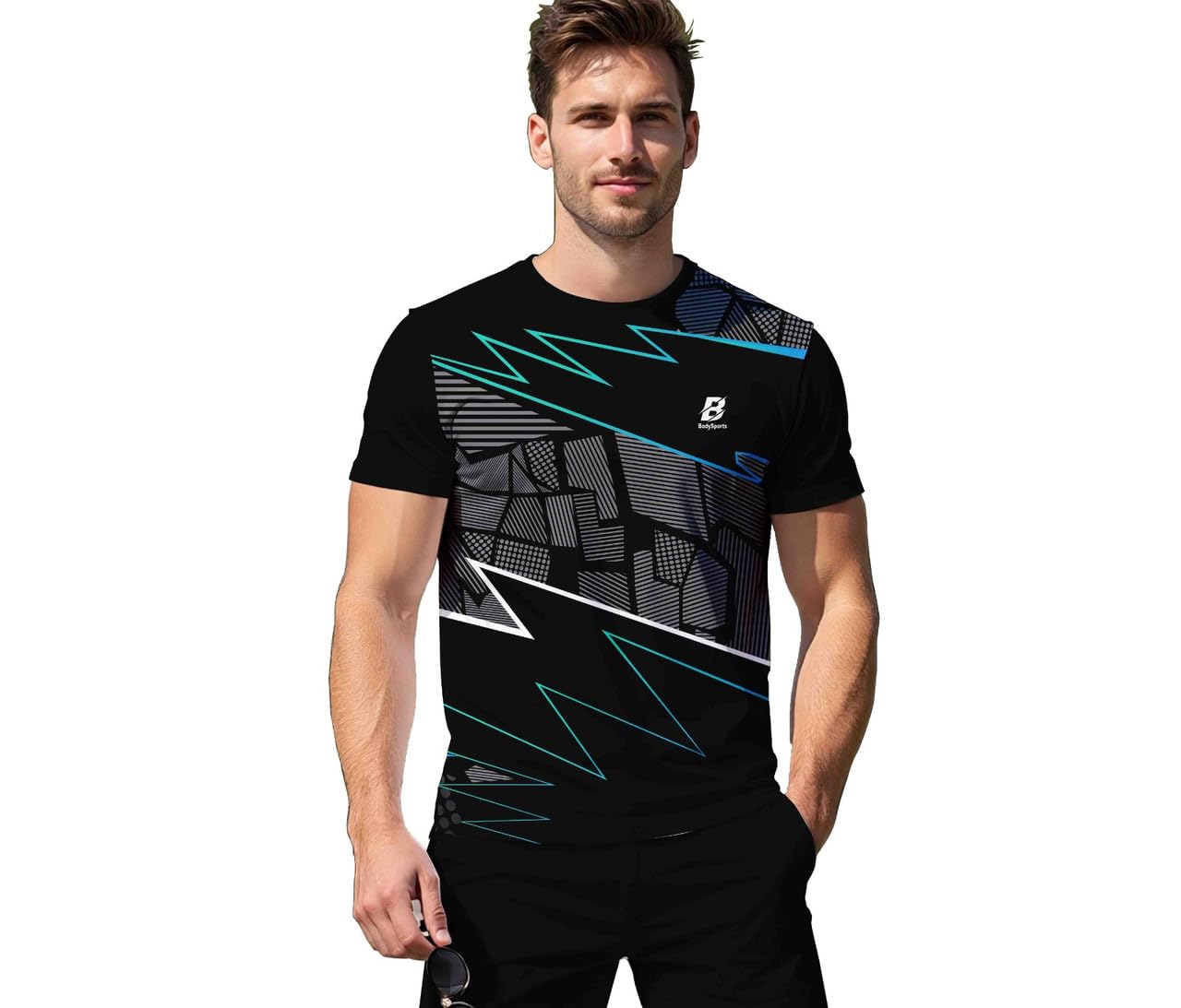 bodysports.co BODYSPORTS Customized Sports T-Shirt for Men & Women | Dryfit Sports Jersey | Breathable Lightweight | Indoor & Outdoor Multi-Sports Use | Personalized Name & Number | Multiple Designs-picture-24
