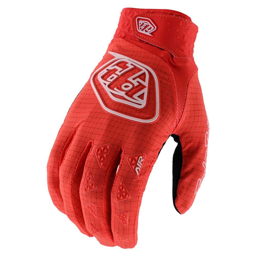 Troy Lee Designs X Oakley Vision Air Glove for Mountain Bike/BMX/Motorcycle/Dirtbike, Breathable, Silicon Grips AIR Glove; Orange MD