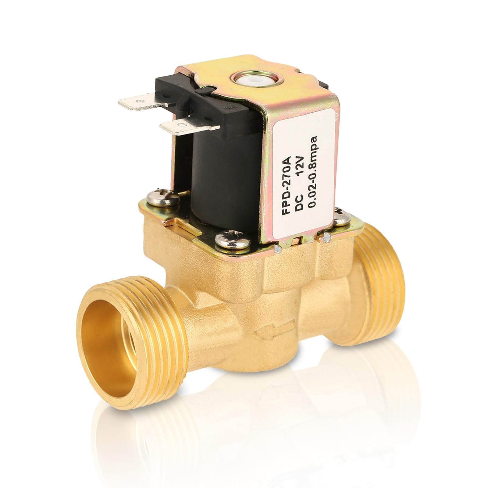 Électrovanne laiton robuste G3/4 pour une régulation d'eau durable