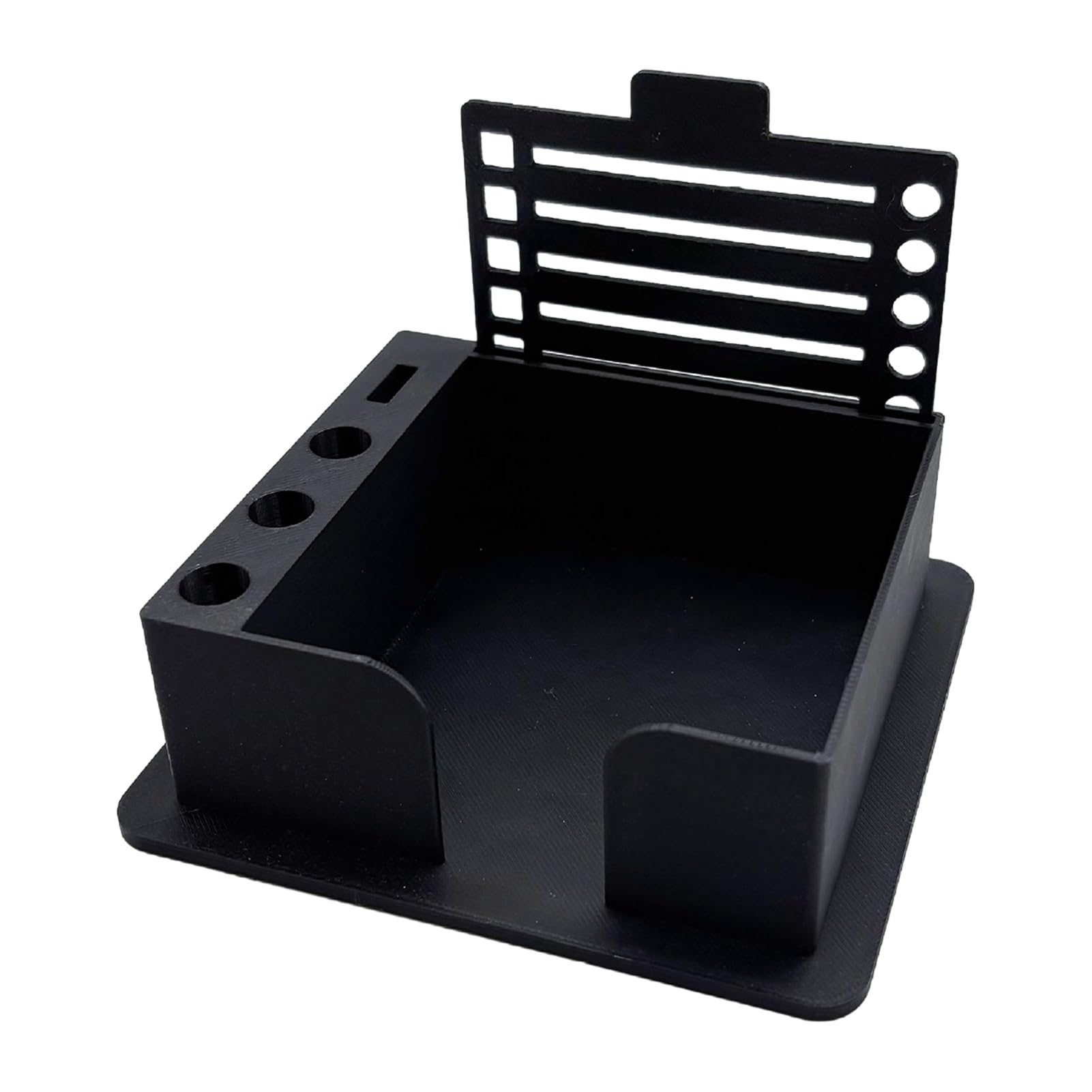 Glifora Note Pad Dispenser - Portable Note Holder with Template, Sturdy PLA Notepad Organiser for Office, School and Home Desk Planning and Organisation
