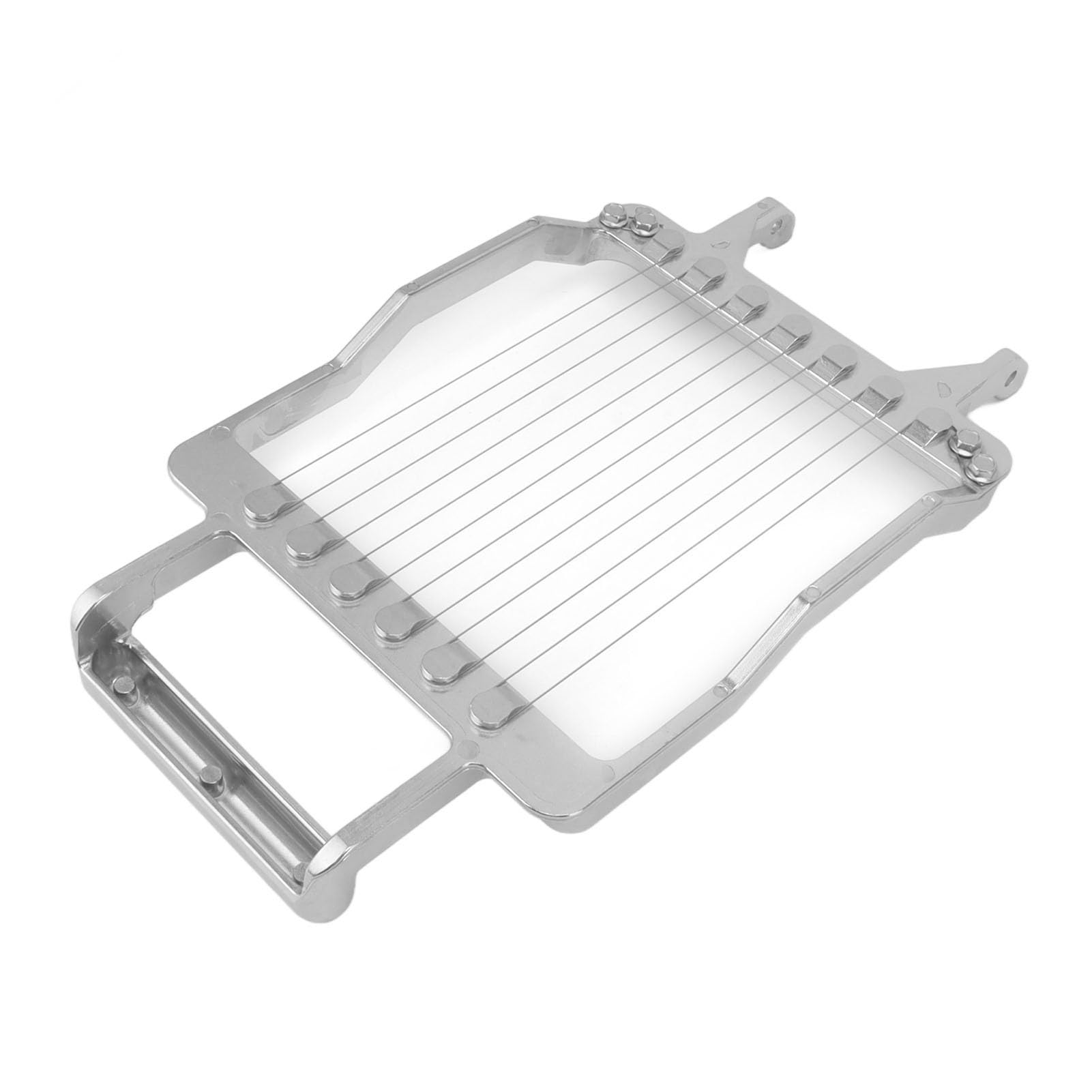Manuelle Käseklinge, Tragbares Handschneidewerkzeug für Mittagessen, Fleisch, Obst und Gemüse aus Hochfester Aluminiumlegierung (10mm)