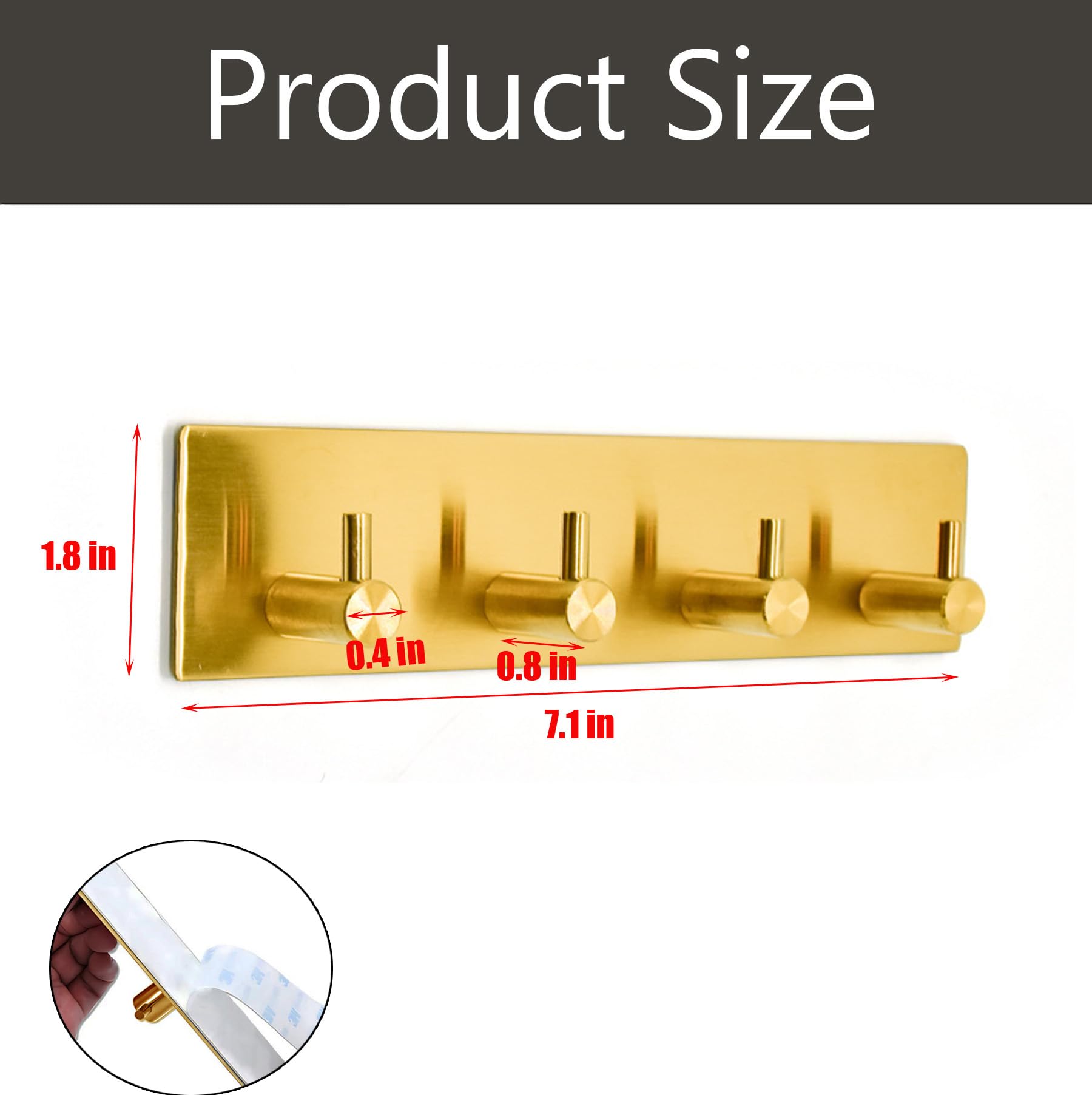 Amazon.com: Kingdong Key Holder for Wall 304 Stainless Key Hooks
