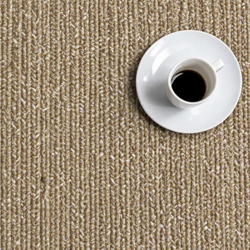 Image of Size 1.5x3 feet Cotton Braided Entryway Runner Rugs, Small Runners for Kitchen, Door Mat Indoor Entrance, Bathroom, Low-Pile Washable - (Beige Oval, 1.5x3 feet)
