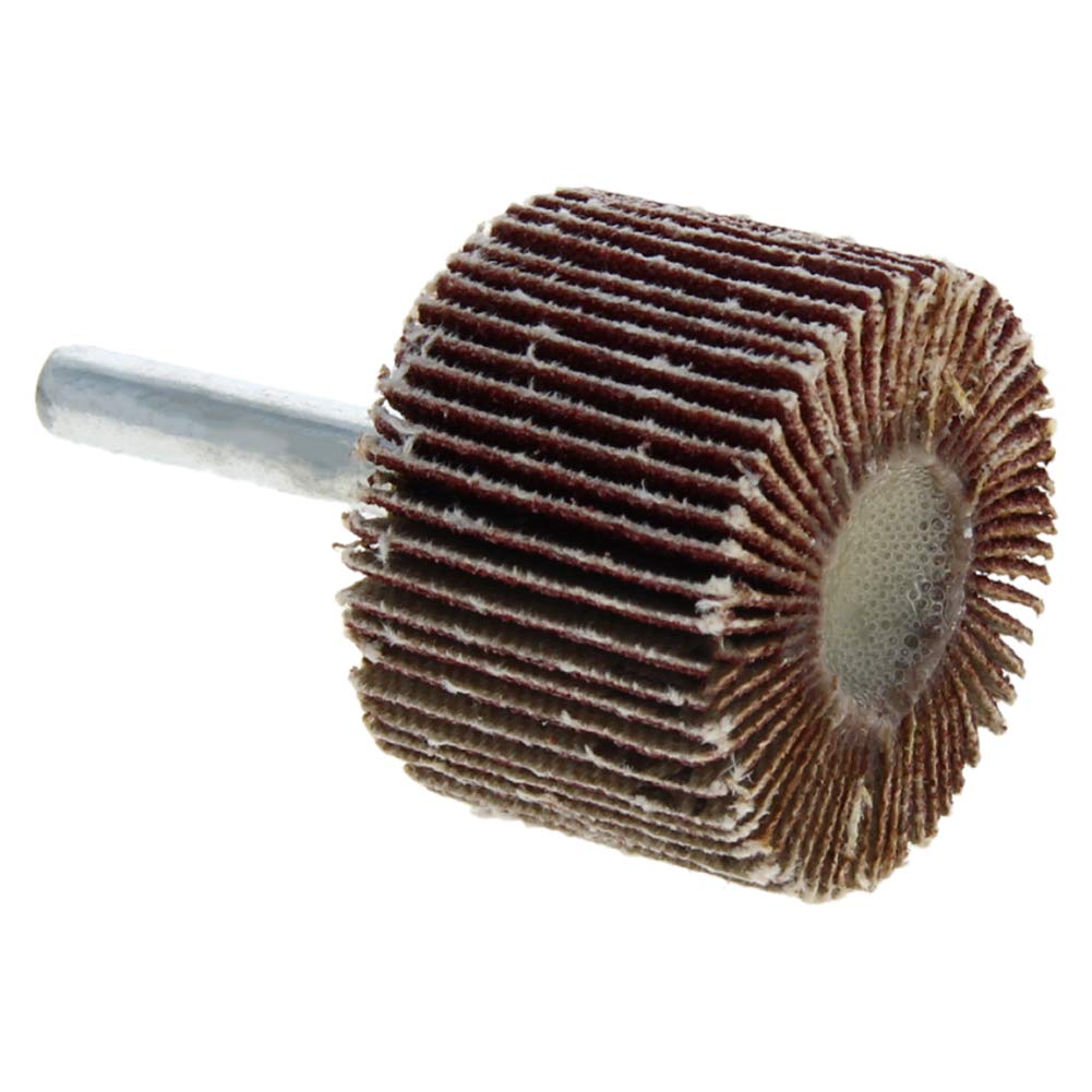 Produktbild von Utoolmart Schaftmontierte Lamellenräder – 8 Stück, 35 Mm Schleifkopf, Körnung 80, Mit 6 Mm Schaft, Zum Schleifen & Polieren