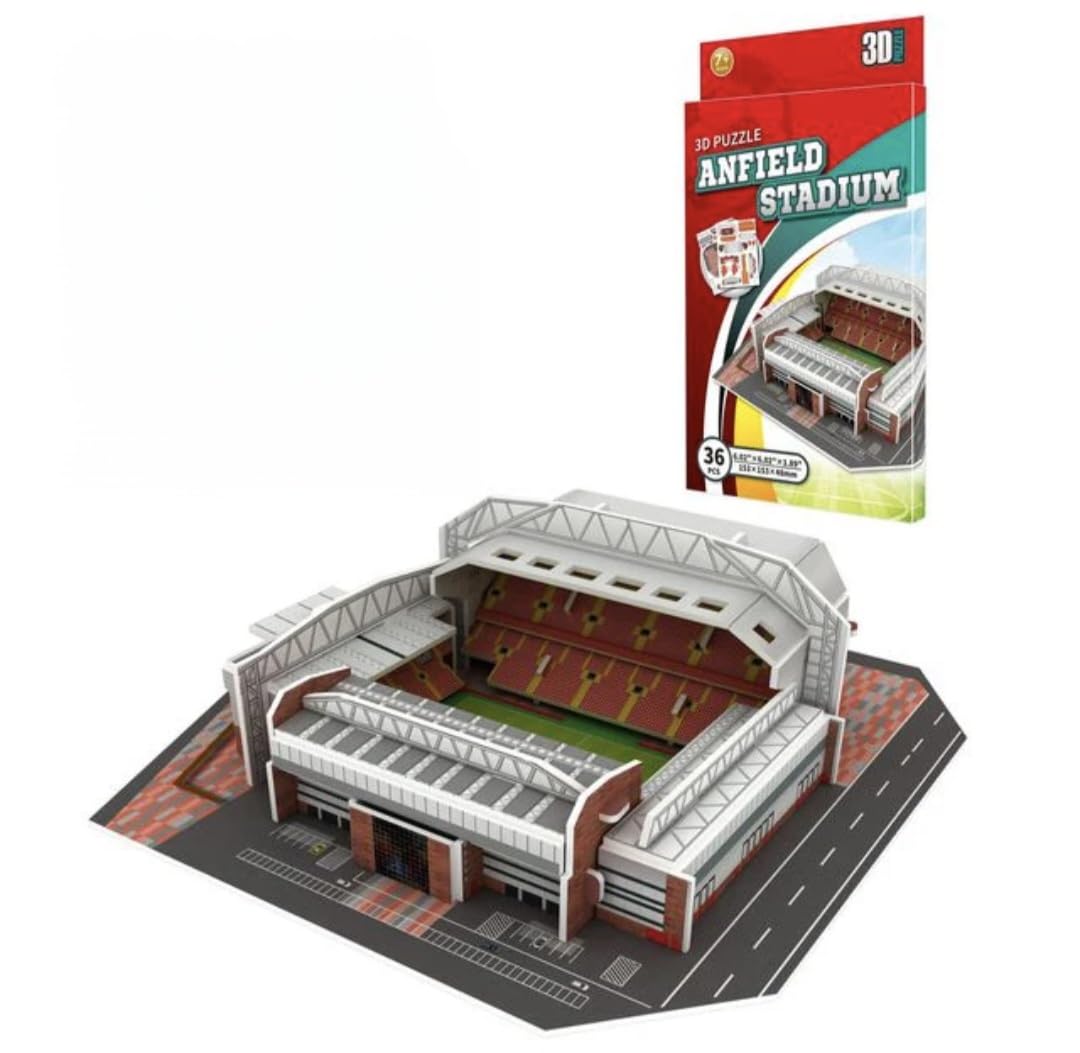3d Anfield Football Stadium Model Collectible Jigsaw Puzzle
