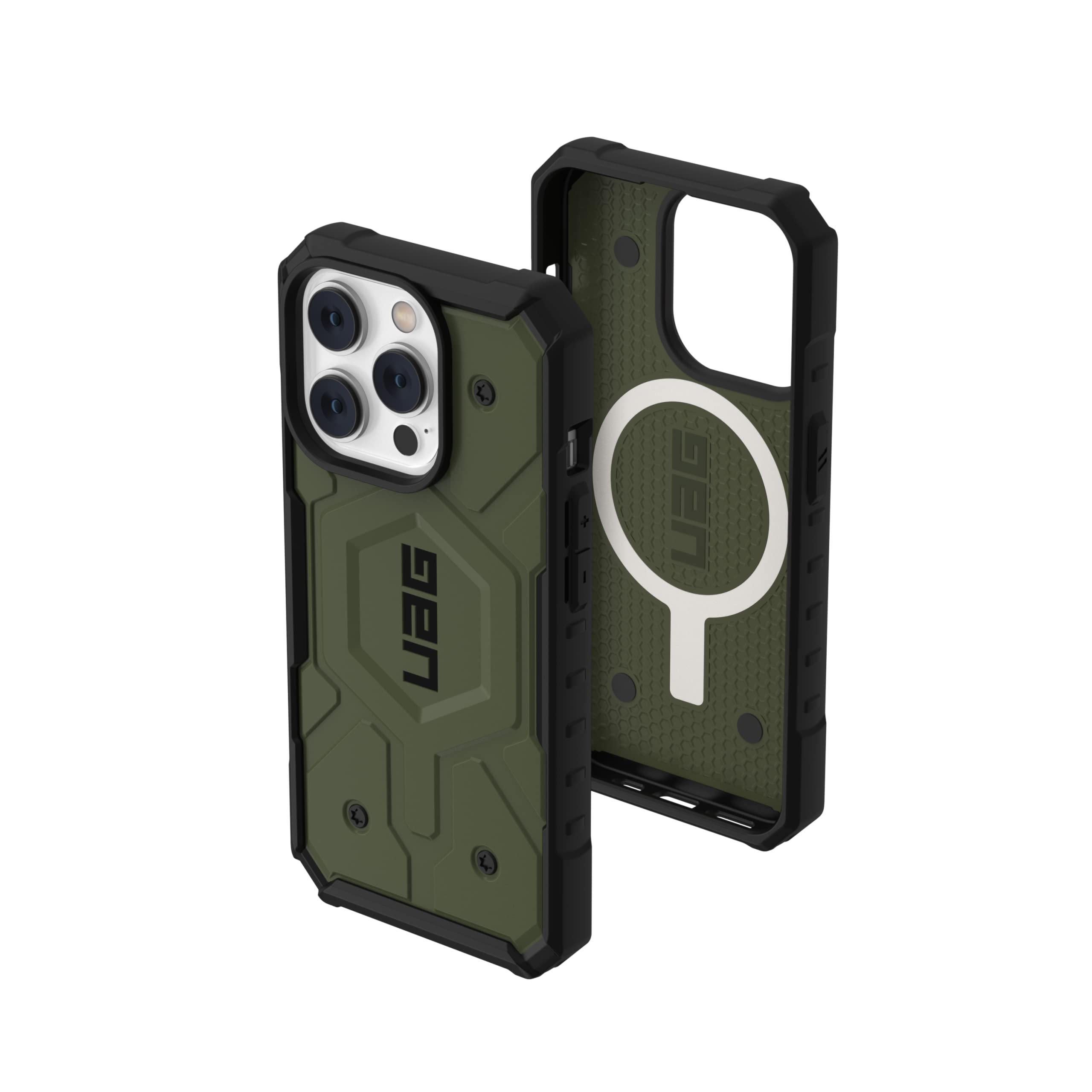 UAG 114054117272 iPhone 14 Pro 2022 PathfinderMag Olive Drab