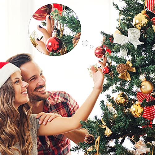 Fovths 240 Pieces Christmas Tree Ornament Hooks Christmas Tree Decorations Hooks Xmas Metal Wire S-Shaped Hooks Ornament With Storage Box Tree Hangers For Party Home Christmas Decorations #TOP5