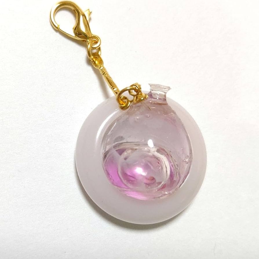 Amazon.co.jp: K-7913 水風船チャーム(シマエナガ) レジンパーツ