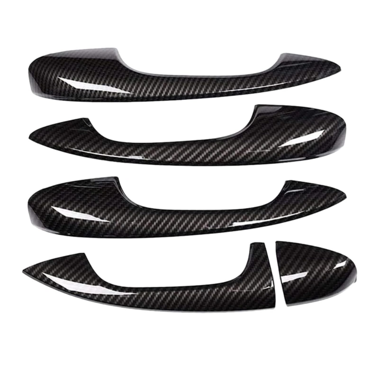 SAUANMNKTP Exterior Door Handle for Car for Benz B Class W247 2019 2020 A A180 A200 A250 W177 V177 Carbon Fiber Door Handle Cover Trim