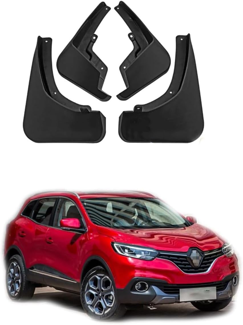 Car Mud Flaps Mudguard for R-enault Kadjar 2015-2022 Front and Rear Mudflaps Splash Guards Heavy Duty Flares 4-PC Auto Accessories,Send 1 Car Wash Towel
