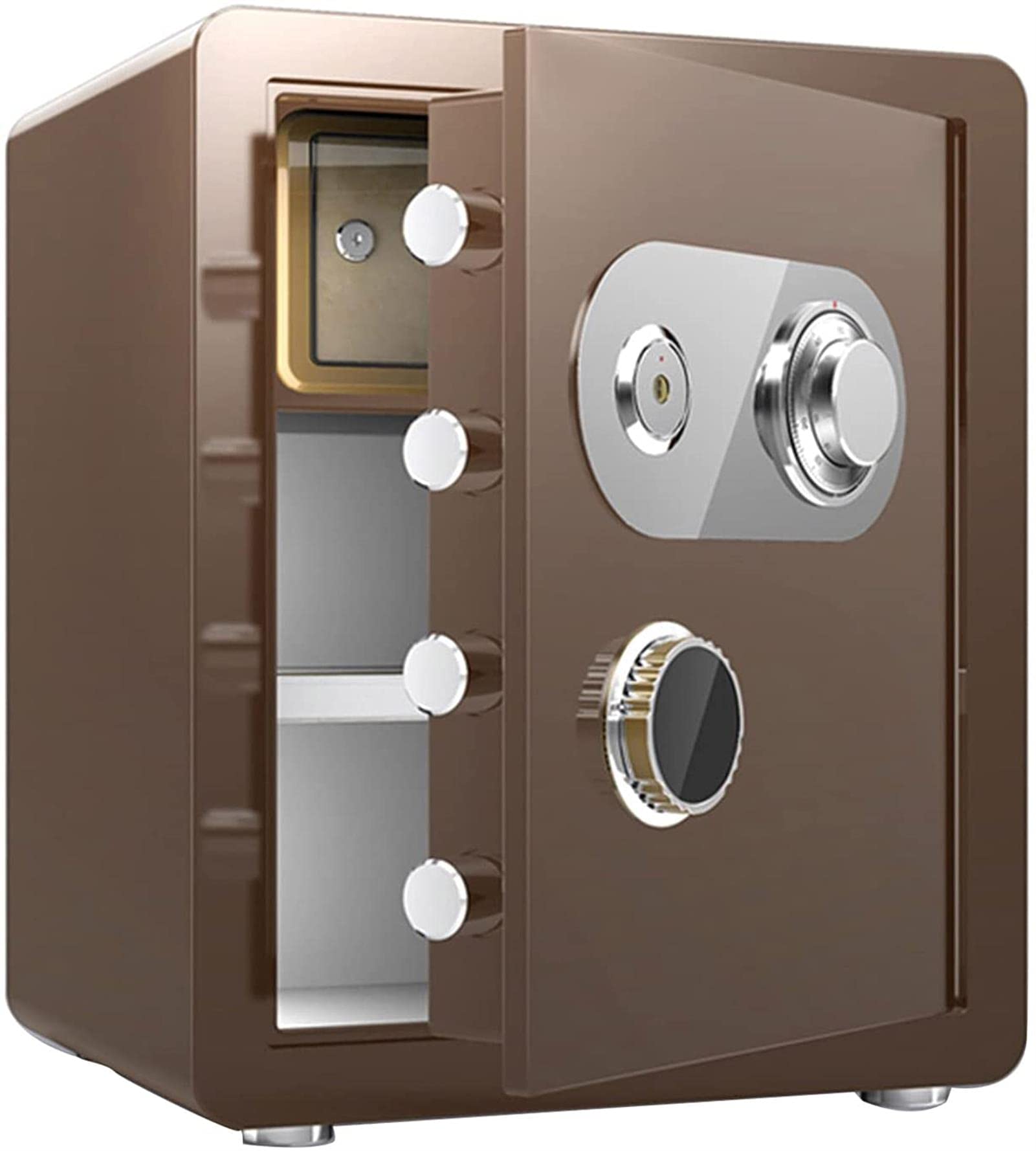 Safe Strongbox ognioodporne wodoodporne bezpieczne domowe pudełko do przechowywania antykradzieżowe z małymi prywatnymi drzwiami jest wbudowane w gotówkę biżuteria mechaniczna blokada hasła do