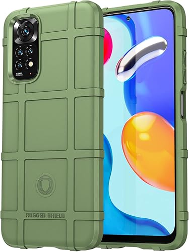 CCSmall Funda para Xiaomi Redmi Note 11 4G, resistente a prueba de golpes de grado militar a prueba de caídas, súper resistente, cubierta resistente