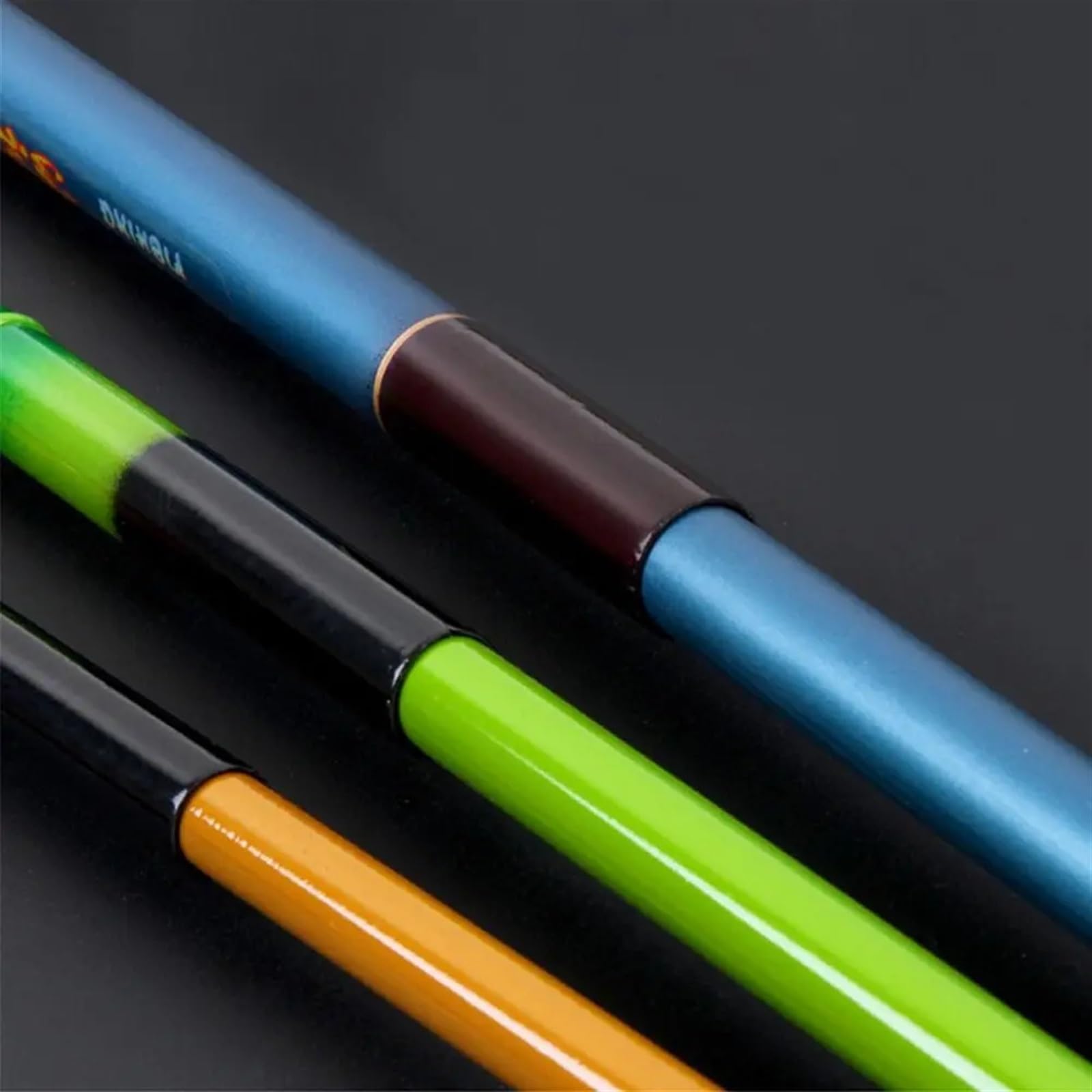 Canna da pesca leggera 1,8 – 6,3 metri, portatile da viaggio duro mini carpa feeder telescopico, ultra leggero, attrezzatura da pesca Stream Hand Pole (5,4 m)