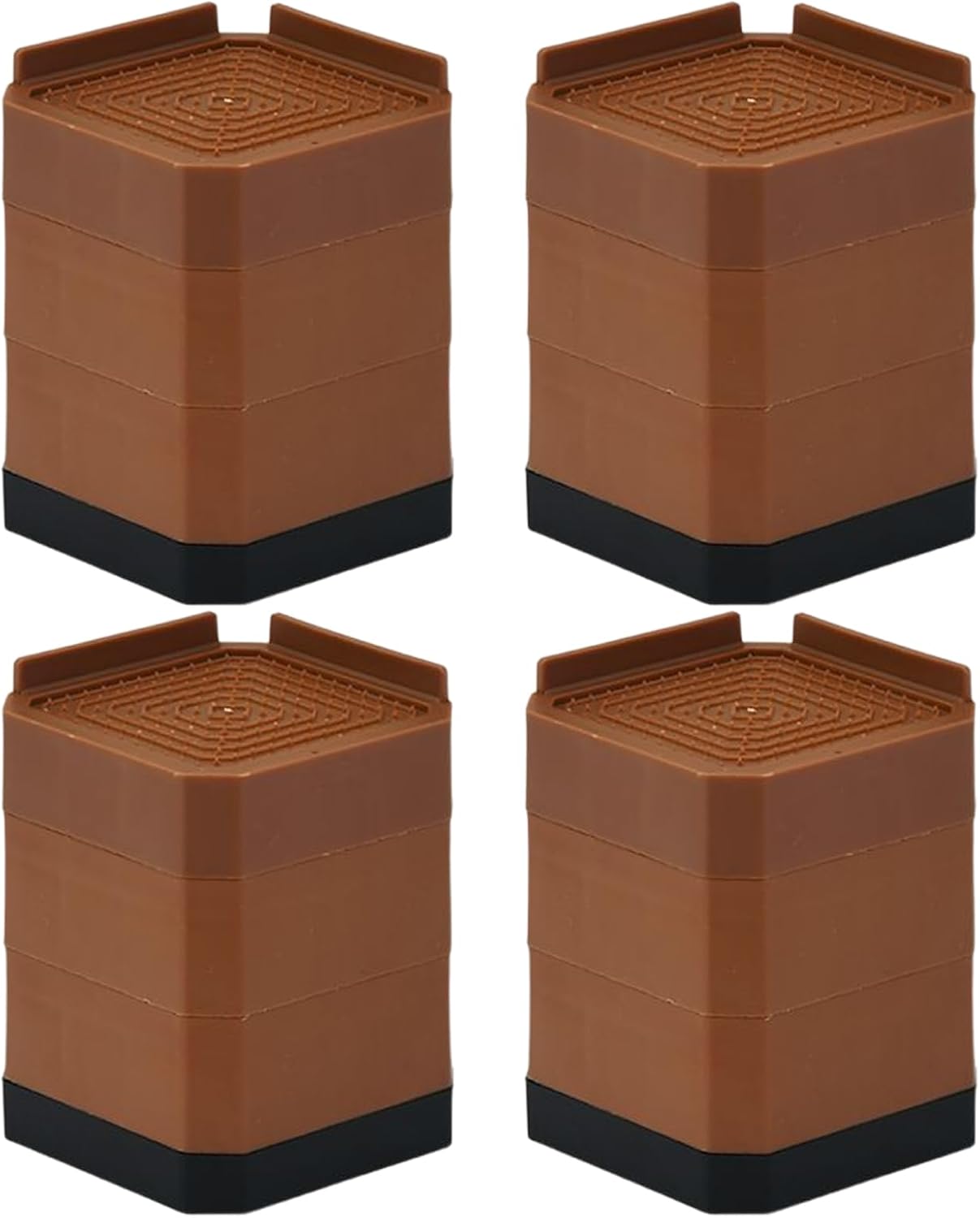 Furniture Leg Risers | Furniture Elevation Lifter Block - Bench Elevation Support - for Chair Refrigerator Washing Machine Home Dormitory Bed Couch Bookshelf Table