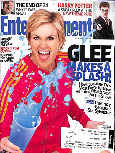 Entertainment Weekly May 28, 2010 Jane Lynch Glee Makes a Splash (#1104) Entertainment Weekly May 28, 2010 Jane Lynch Glee Makes a Splash (#1104)