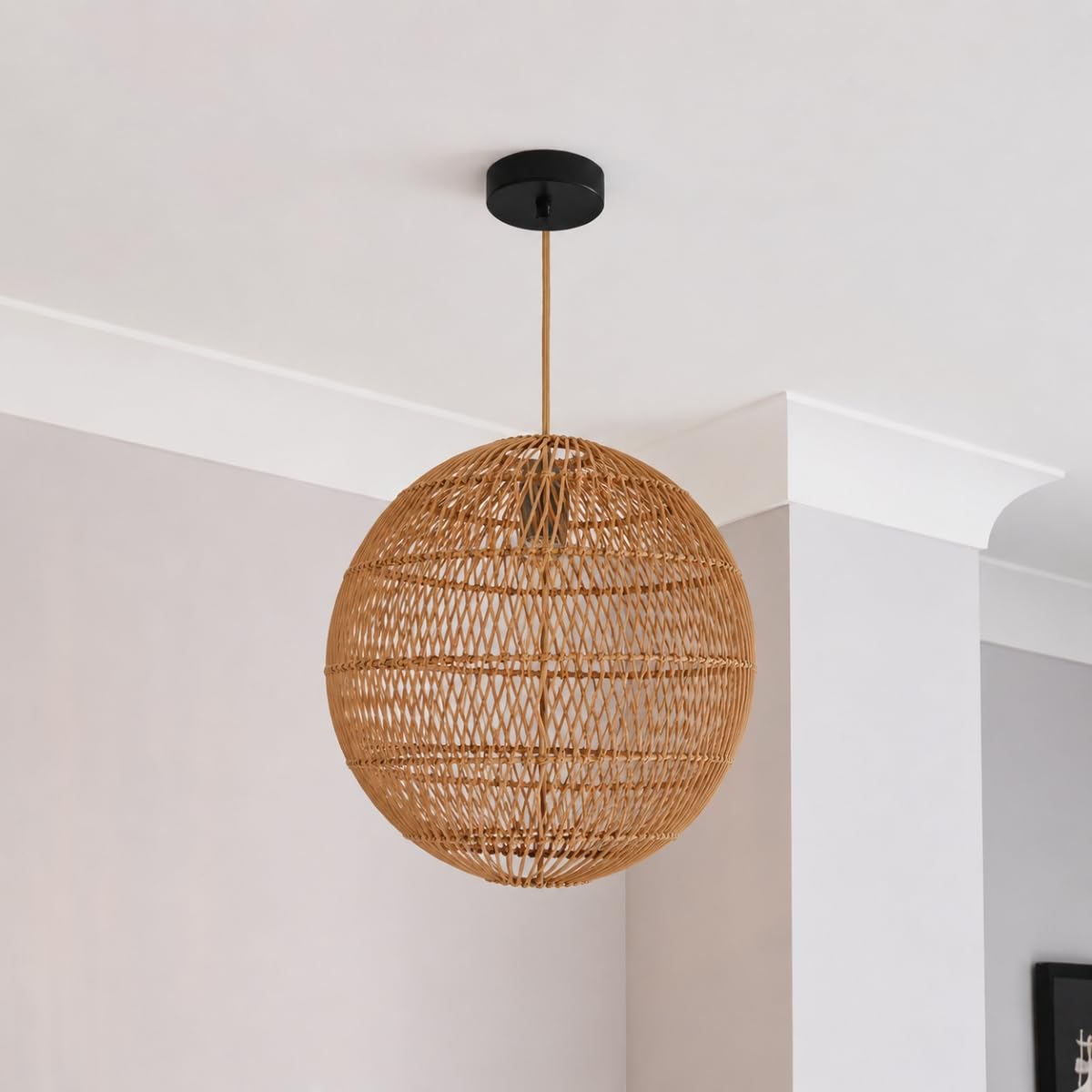 CGC Lighting - Rattan Lampshade - 35cm - Natural