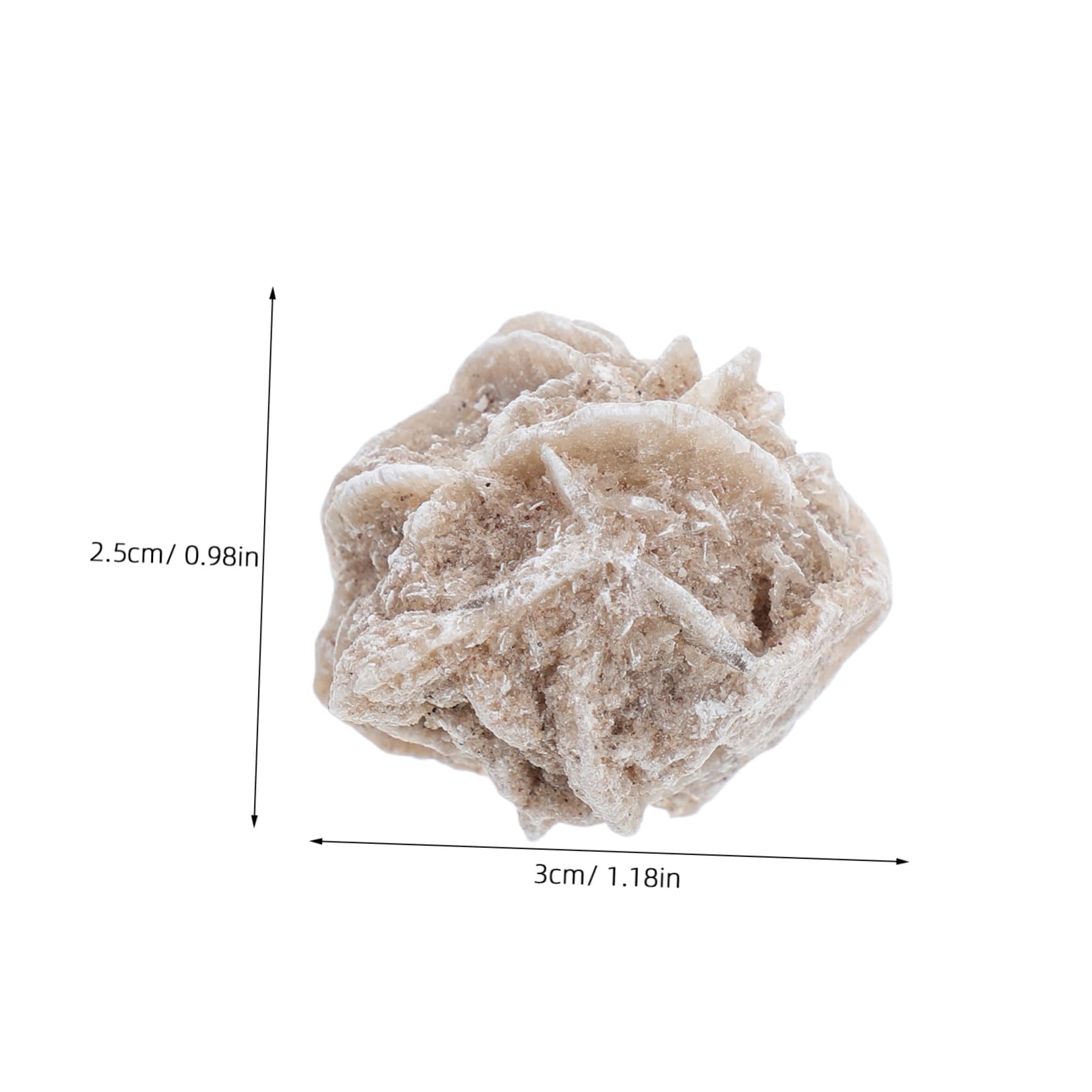 Gogogmee Natural Crystal Quartz Raw Stone for Home Decoration Rocks for Plants Crystal Rose Adornment for Aquarium and Jewelry Making