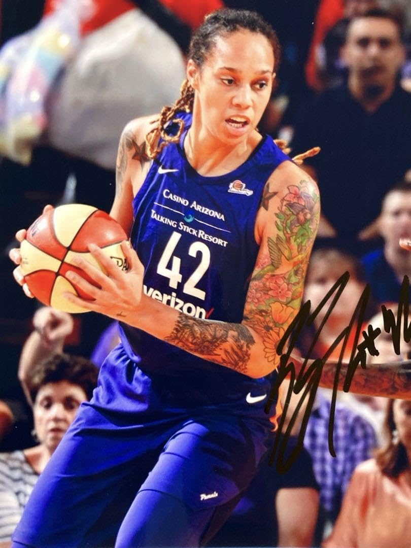 ブリトニー・グライナー直筆サイン入り超大型写真 … Amazon.co.jp: ブリトニーグライナー直筆サイン入り超大型写真