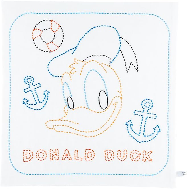 刺しゅう布 ディズニーキャラクターシリーズ 花ふきん マリー 刺しゅう布 ディズニーキャラクターシリーズ 花ふきん マリー