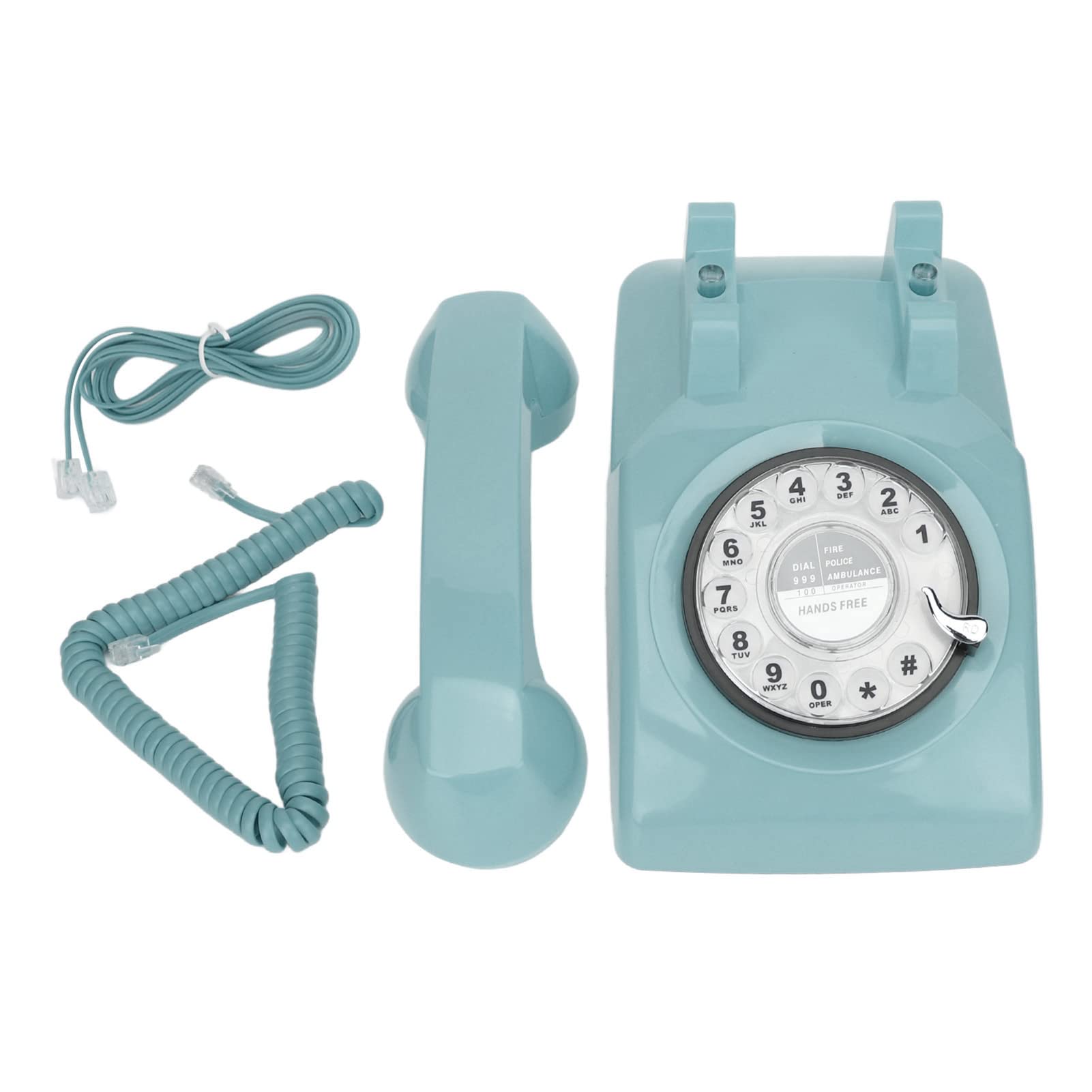 Socobeta Retro Antiguo Antiguo Teléfono De Casa Vintage Teléfono Fijo Ideal Familia Amigos Colegas