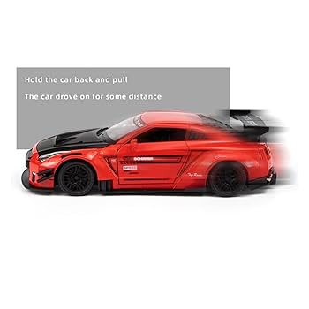 Amazon | 1:24 ダイキャストカー合金スポーツカーモデル 日産