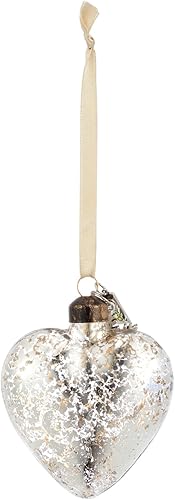 Miniatura 5 de DEMDACO Adorno de Navidad de cristal soplado de 3 x 3 con piedra natal de noviembre