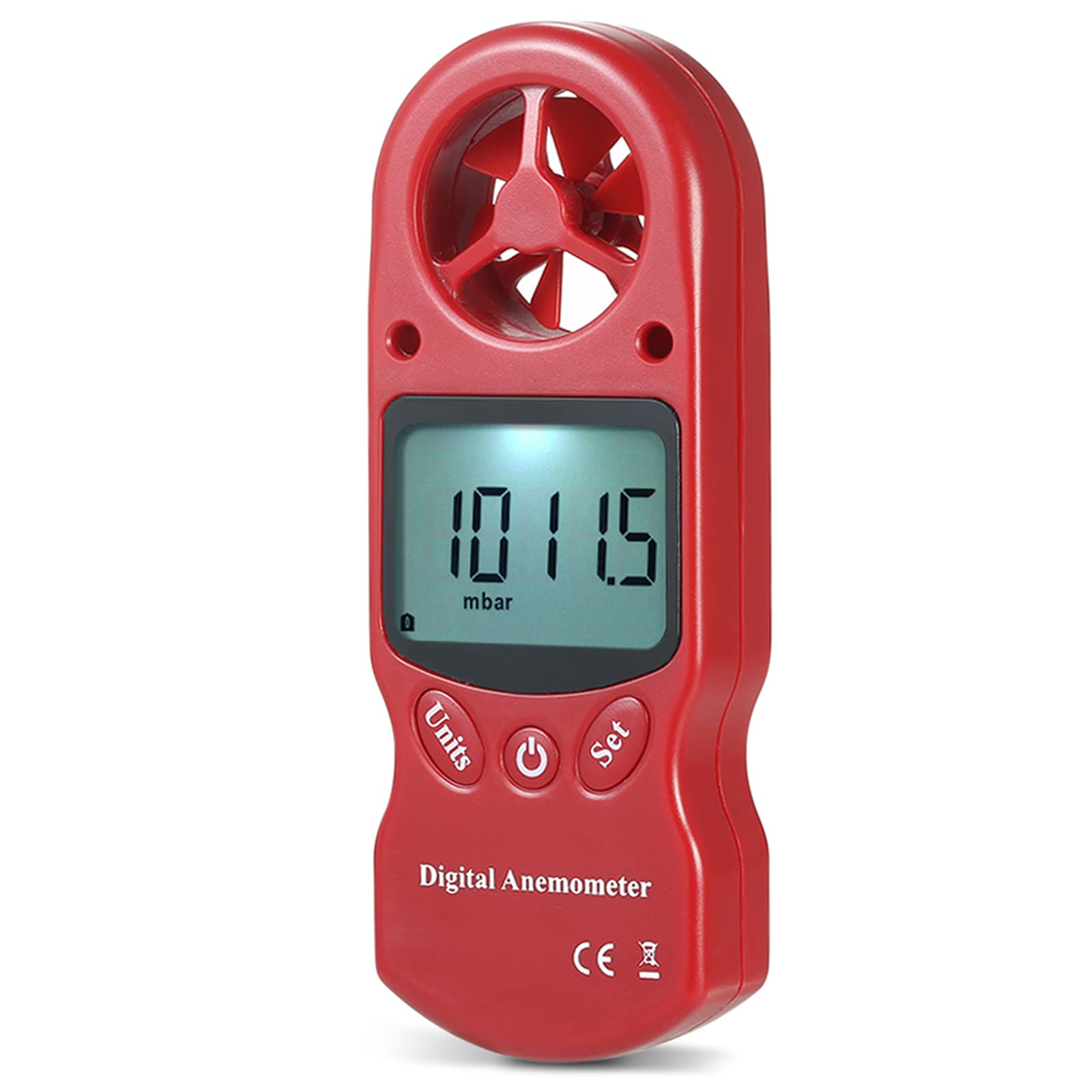 Buy AHJS Anemometer, Digital Wind Speed Meter with LCD Backlight