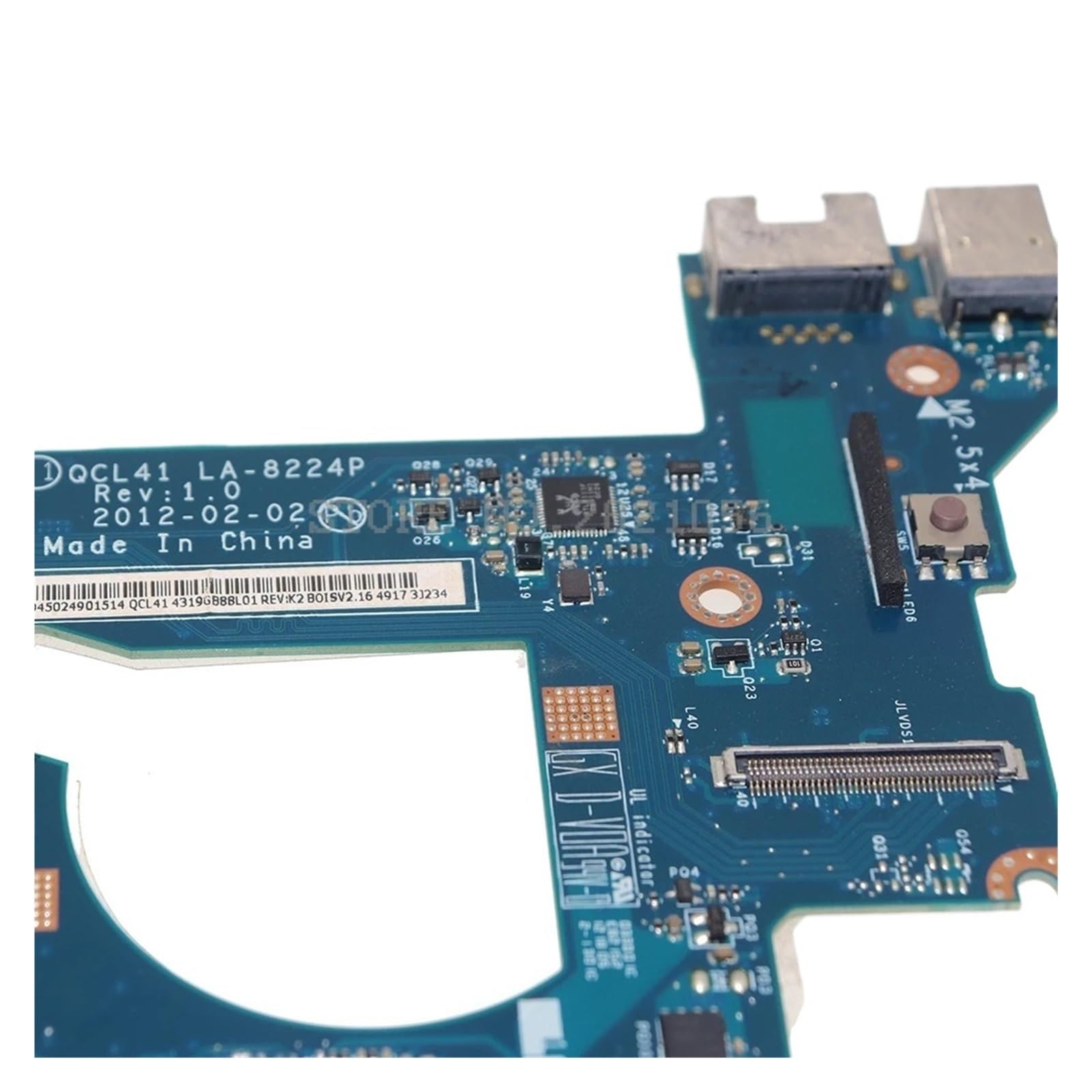 NOKOTION QCL41 LA-8224P Tablero Principal, Compatible con ASUS, K45V A85V K45VJ K45VS K45VM Placa Base For Ordenador Portátil con 610M 2G