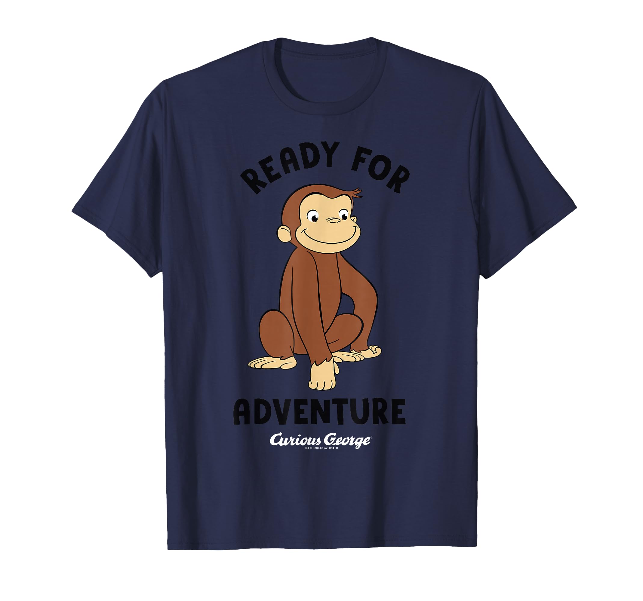 Ready for Adventure George Smiling T-Shirt
