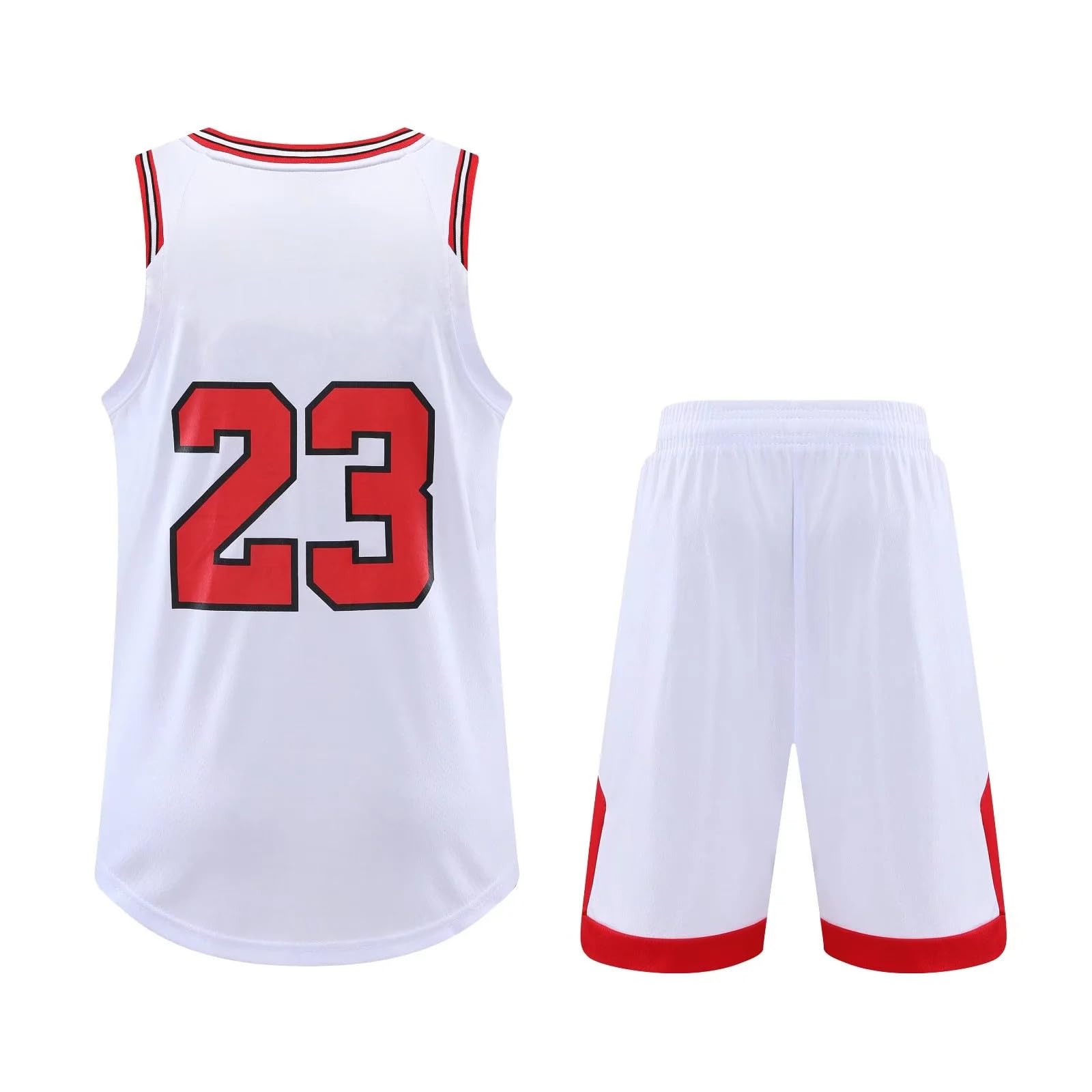 Tenue Basket Enfant Garcon, Tenue Complète Basketball Garçon/Fille/Homme, Maillot de Basket et Short
