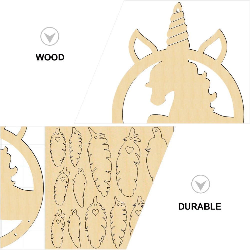 5Sets DIY Catcher Making Kit Wall Decoration Materials for Unique Handmade Ornaments Friends and Family