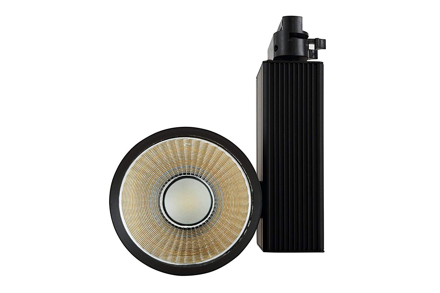 ONSSI Faretto a binario monofonico 30 W (PACK 5) nero luce calda 3000 k 3000 lm faretti LED a soffitto, illuminazione commerciale a LED