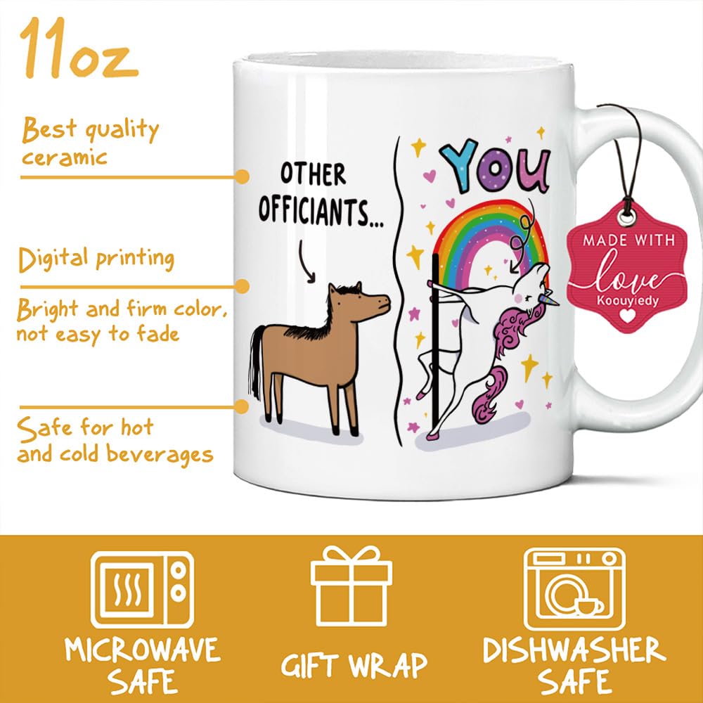 Funny Mug Gifts for Officiants Other Officiants & You Mug - Best Officiant Ever Coffee Mugs, Novelty Gifts for Wedding Day, Officiants Proposal Gift - Wedding Day Must Haves