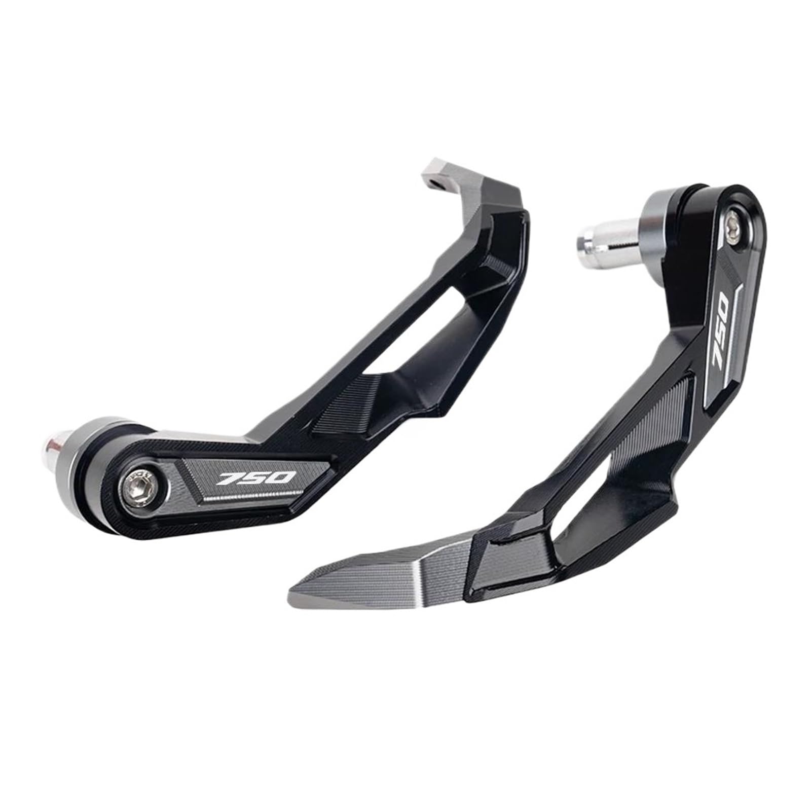 HJTEDHE for CB750 Hornet TRANSALP XL750 Motorcycle Handlebar Brake Clutch Lever Hand Guard Protector Motorcycle Brake Clutch(Gray)