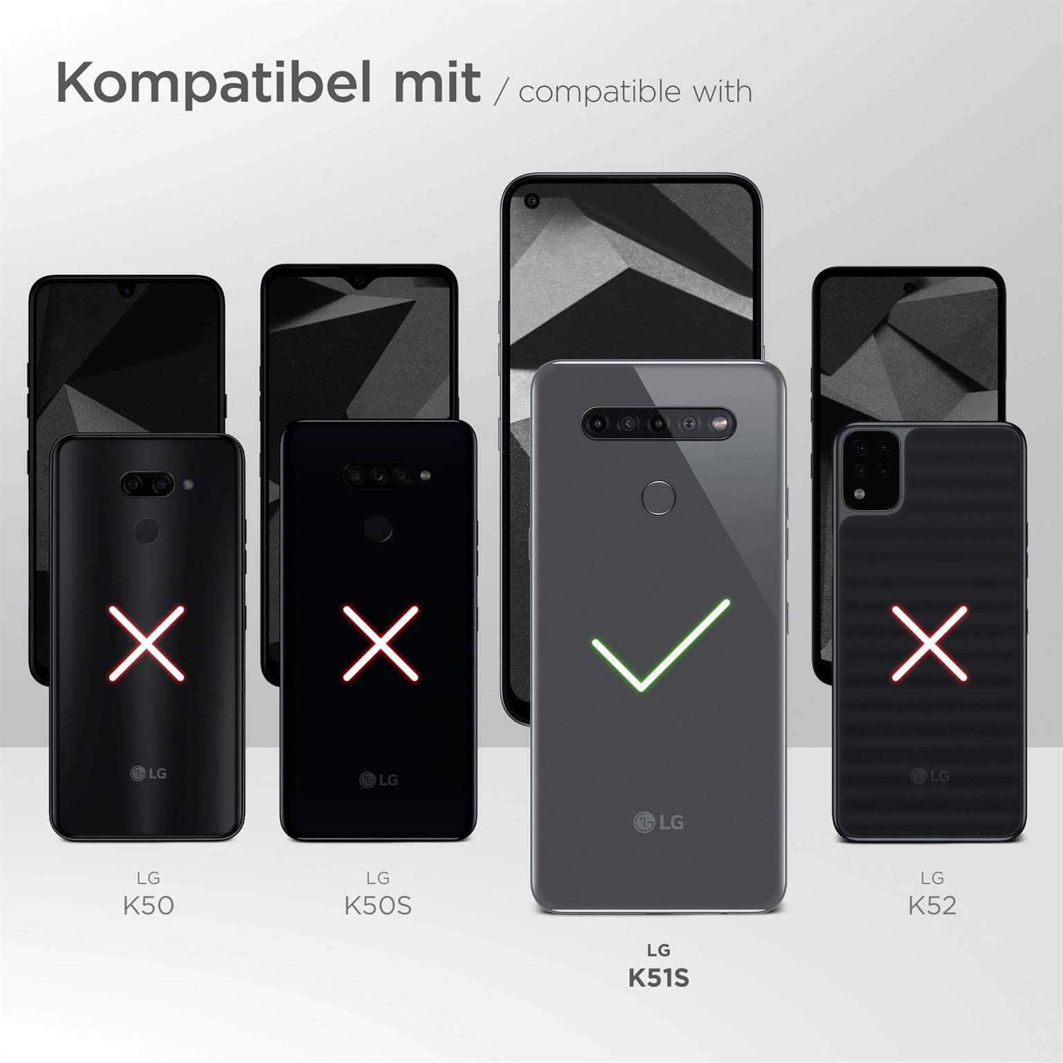 MoEx Aero Case Compatible With LG G2 - Full Transparent Protective - View #2