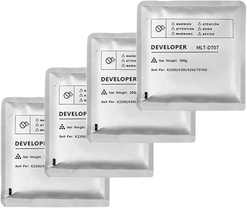 Polvo de hierro de repuesto para desarrollador de impresora Universal, 1, adecuado para K2200/4300/4250/707NDMLT-D707