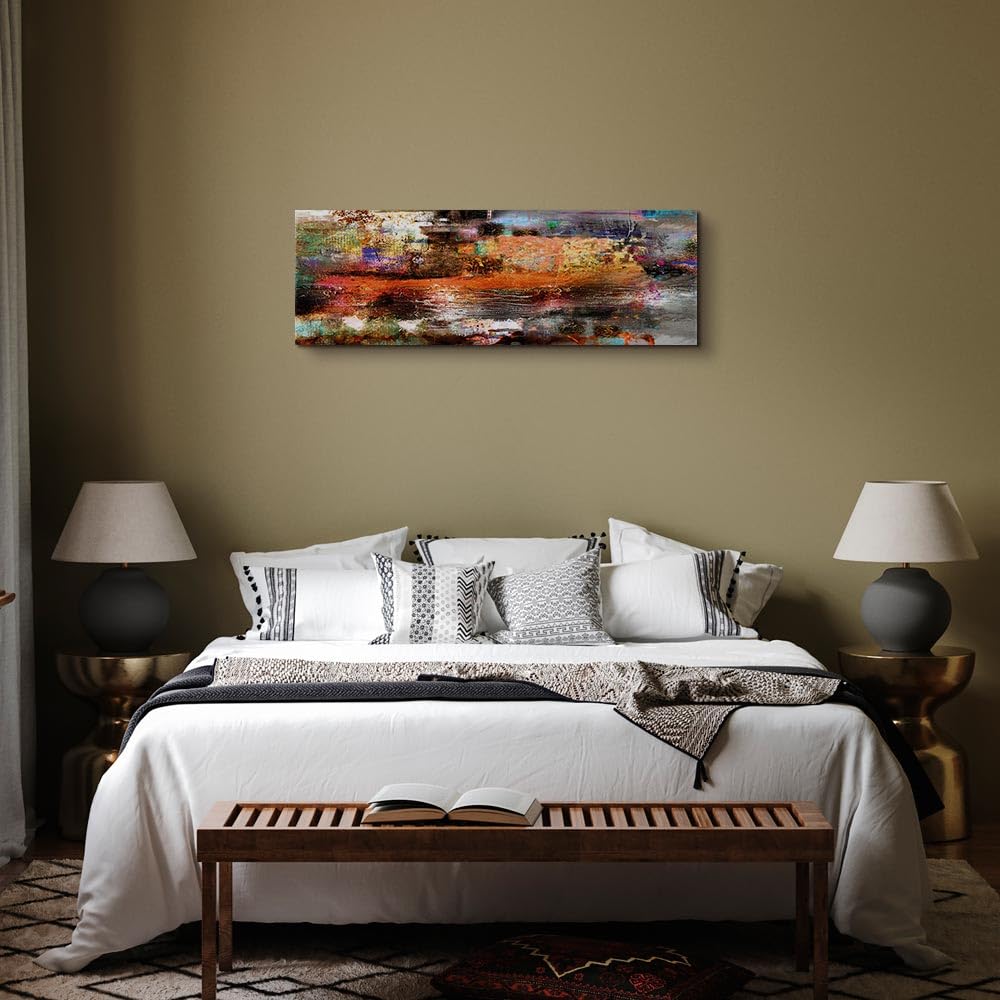 murando - Quadro Moderno per Soggiorno Grandi, Astratto, 120x40 cm