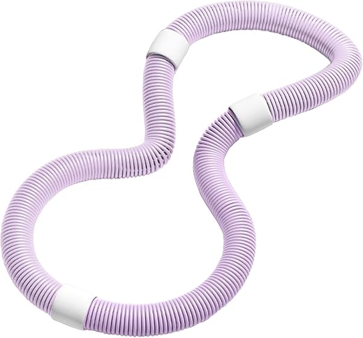 CALANDIS™ Weighted Exercise Hoop Abdomen Fitness Circle Waist Exercise Ring for Travel 0.9Kg | Abdominal Exercisers | Fitn...