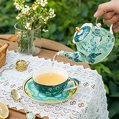 Con burbujas desmontables, tetera de calor, máquina de té perfecta, escritorio de oficina y vaso de regalo para té… - Imagen 7