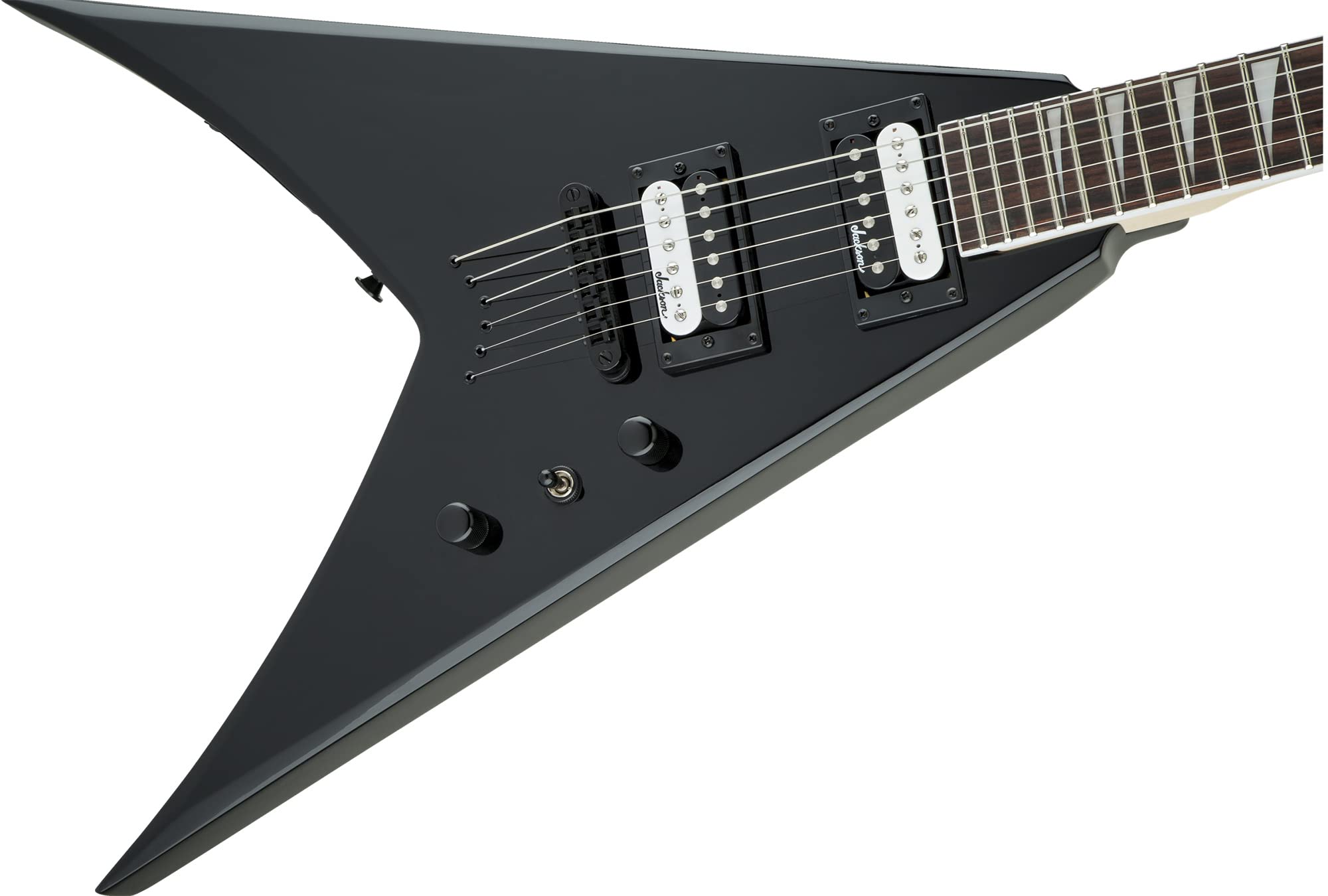 Amazon.com: Jackson King V JS32T Electric Guitar - Gloss Black