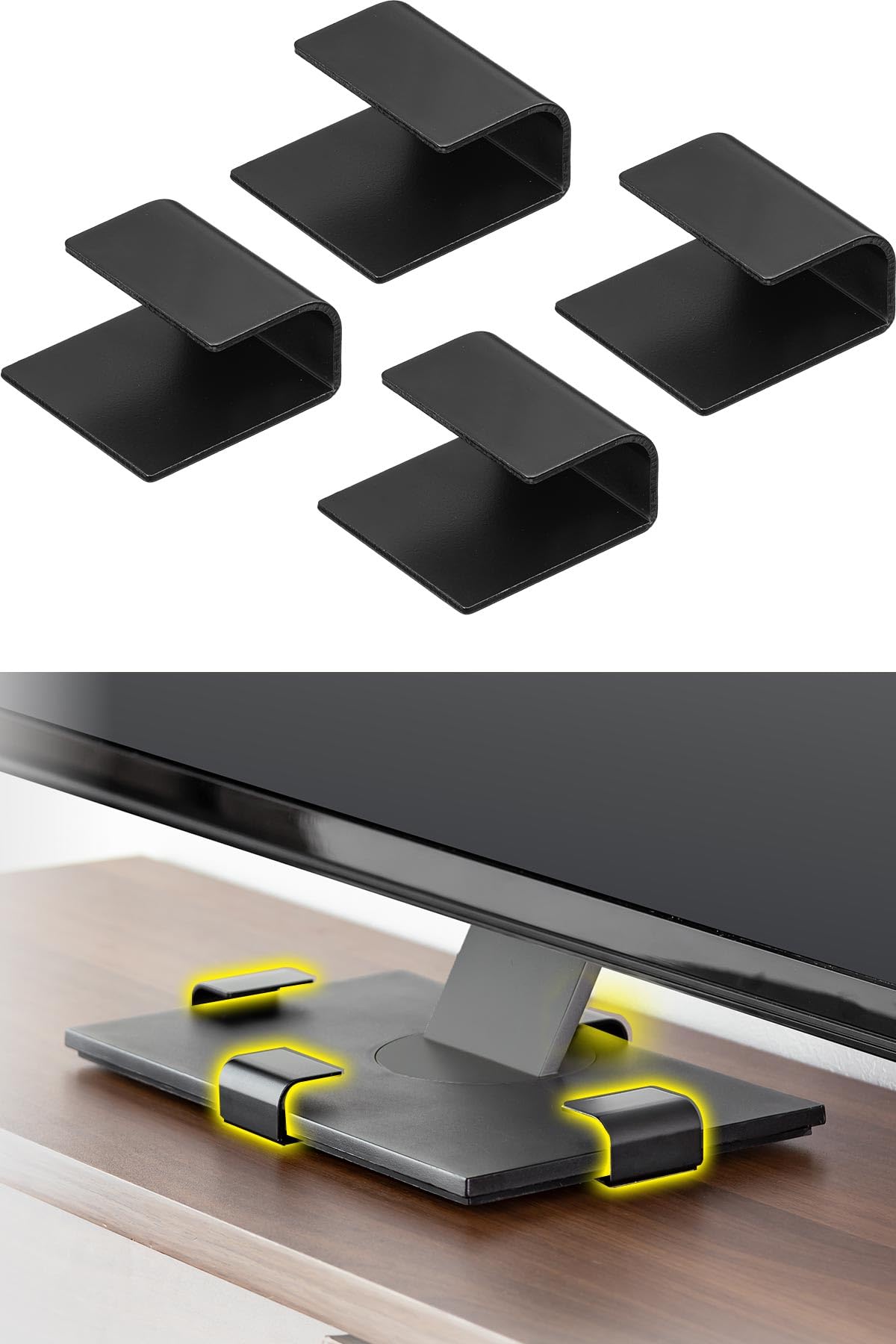 Amazon.co.jp: サンワダイレクト テレビ転倒防止 ストッパー 台座