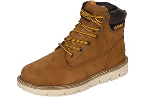 DEWALT ToughFlex Non-Safety Steel Toe Waterproof Soft Toe Athletic Work Boots, Men's-Black (Dxwp1023), Size 10