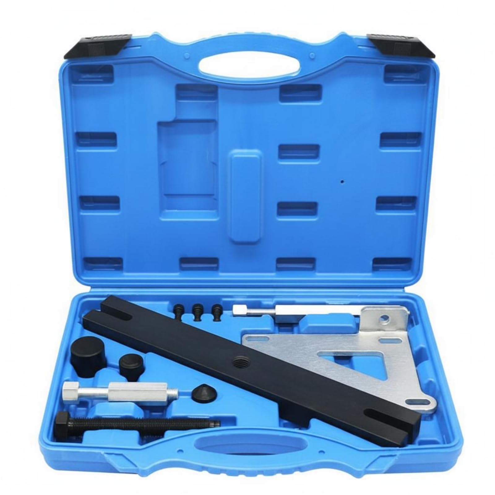 Qianly Kit de Transmisiones Herramienta Twinclutch Juego Automotriz Set Profesional con Barra Varilla Adaptadores y Estuche Moldeado de Acero Cromo Adecuado