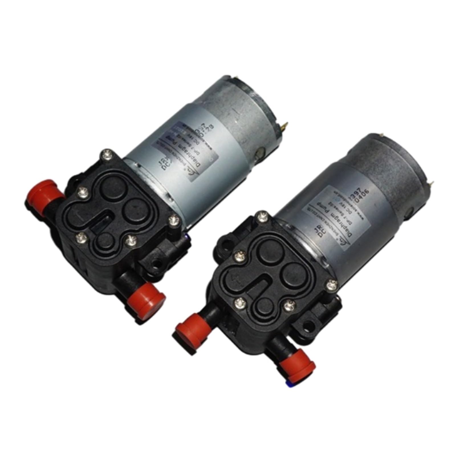 555 Motor 18 V Membran-Hochdruckpumpe 8 bar Druck 150 ml/min 12–24 V, selbstansaunde Membranpumpe for Wasserpistolen(A)