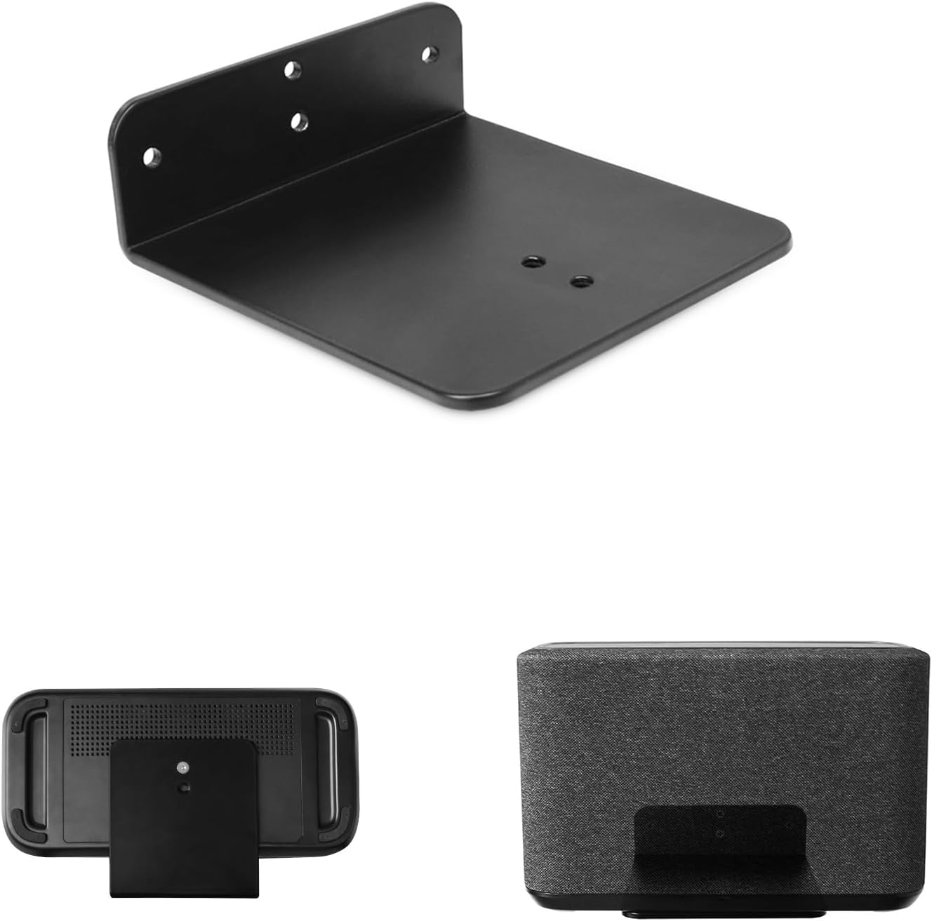 Wall Mount Metal Bracket for DENON Home 250/350, Speaker Stand Wall Mount Holder for Denon Home 250/Home 350 Wireless Smart Speakers Accessories