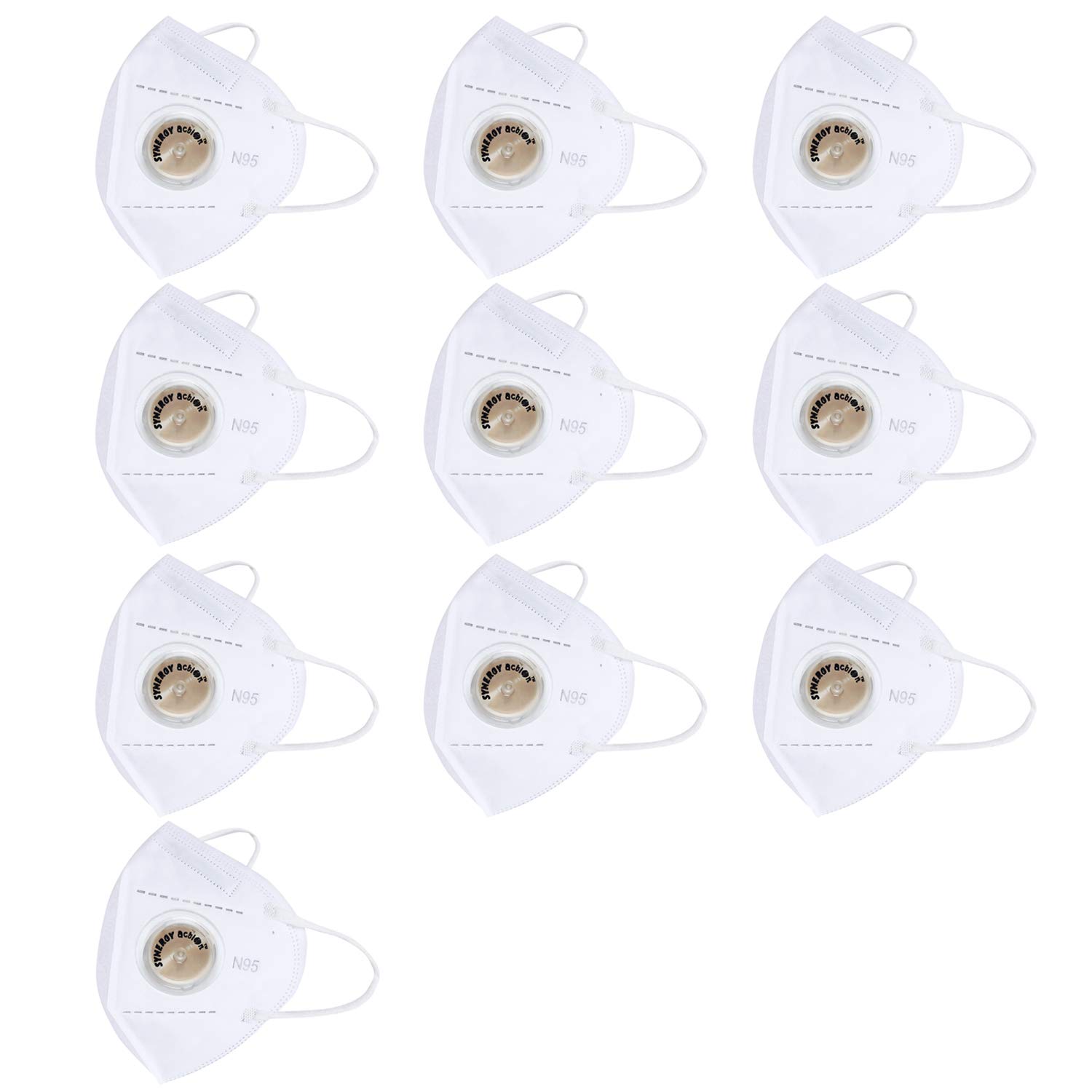 Action Synergy N95 Certified Face Mask Respirator, Reusable, Washable DRDO, CE, GMP, FDA, ISO, NIOSH Certified UV Sanitised Protect Mouth Droplets, Pollution, Pack of 10 Masks, Proudly Made in India (B08FFSR285) Amazon Price History, Amazon Price Tracker