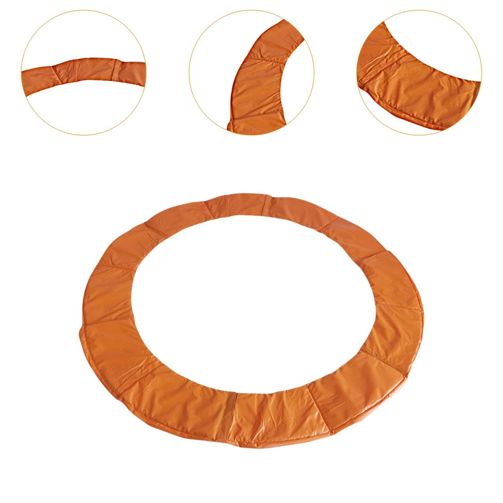 rockible Trampoline Spring Cover, Universal Trampoline Edge Cover, Trampoline Accessory, Round Spring Protection Cover Trampoline Pad, Yellow