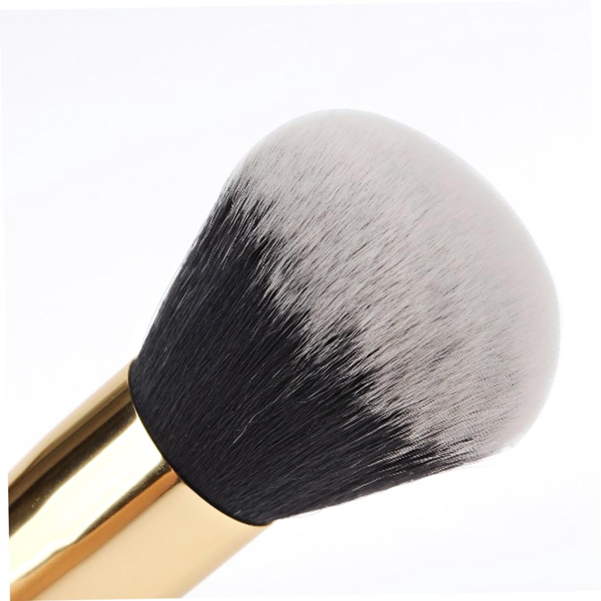 SOESFOUFU Flat Makeup Brush Foundation Makeup Brush Multifunctional Beauty Tool Gold Black