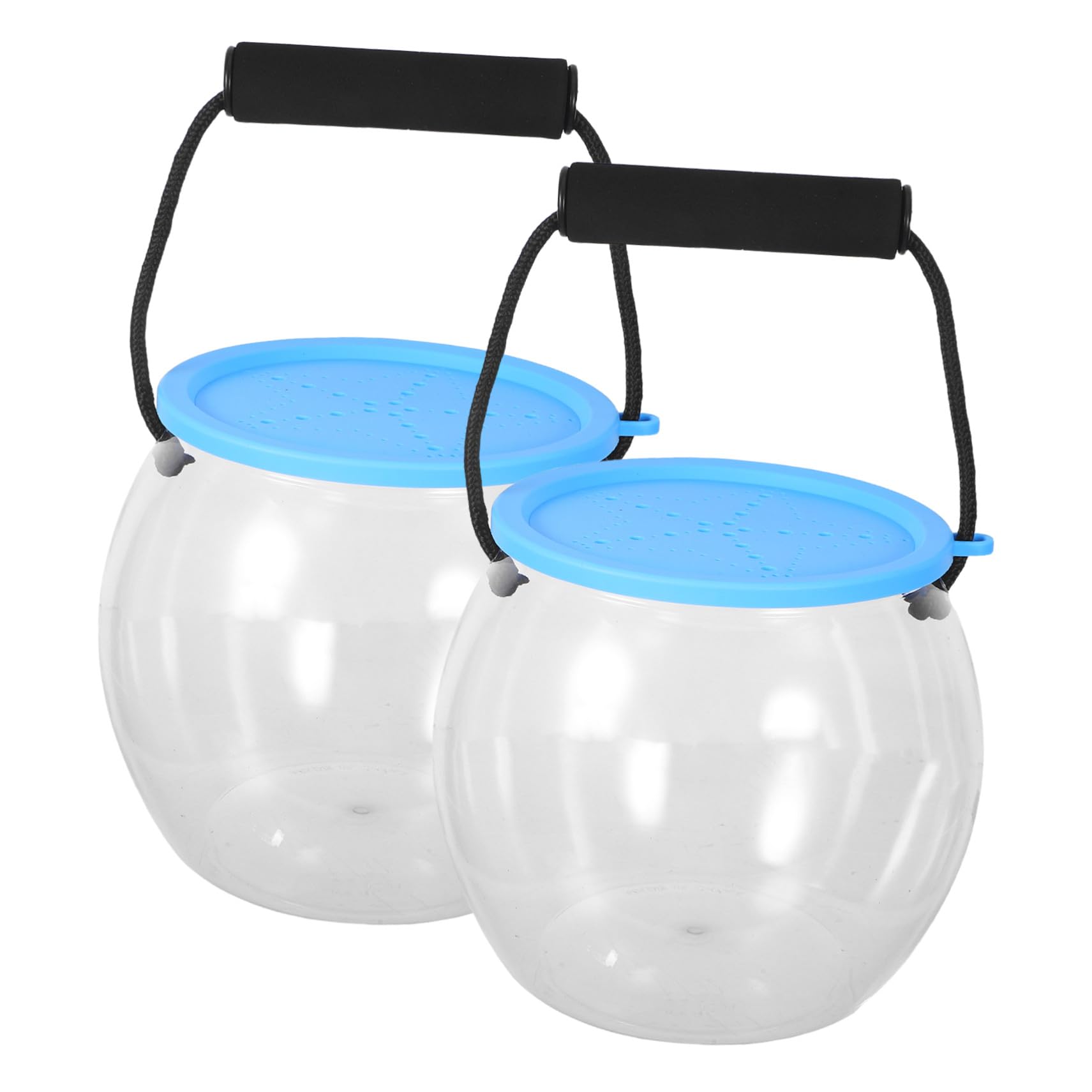 Seau aquarium transparent pour la plage et les activités de plein air