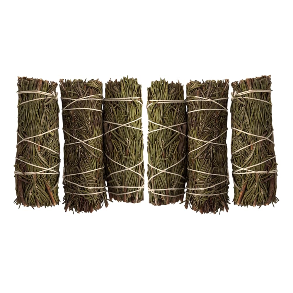 Smudge Stick, Rosemary 4", Pack of 6